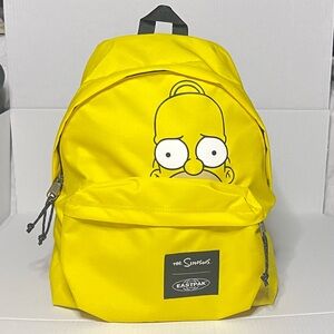 Eastpak Yellow Backpack - The Simpsons Edition